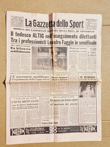 Gazzetta dello sport août - gazzetta,