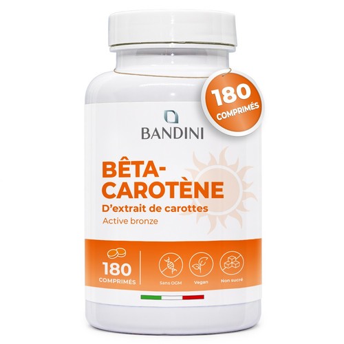 Bandini bêta carotène 180 - bandini®, bêta-carotène,