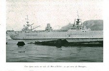 Document ancien une épave