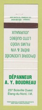 Matchbook Cover - Depanneur AY
