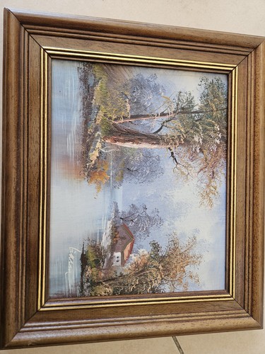 Tableau ancien peinture - , à