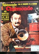 CINEMONDE 30/10/1958; Georges Brassens/ Guétary/ M. Simon/ Nudisme/ Darry Cowl