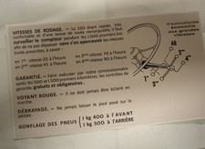 Autocollant boite à gants