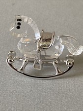 Figurine Swarovski  Cheval Bascule