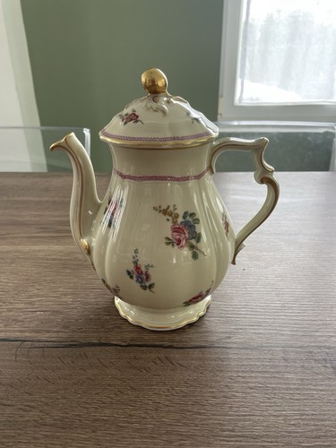 Ancien théière porcelaine - ancien, en