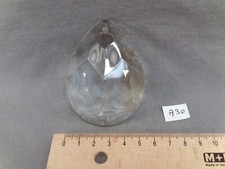 Glass Tassel (Set of 1) Faceted Drop Shape 76/54mm (A30)