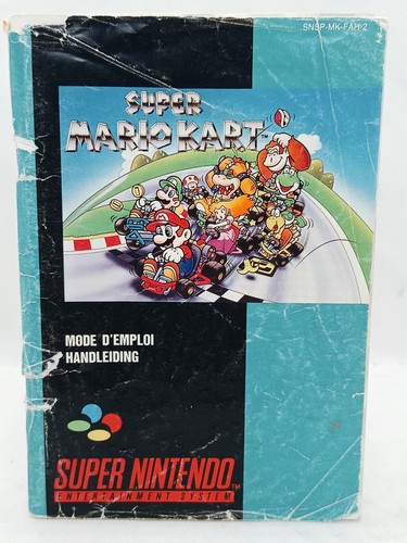 Notice super mario kart - notice, no