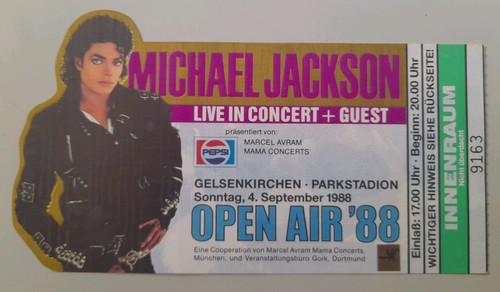 Mickael jackson ticket - mickael, de