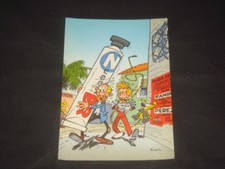CARTE POSTALE FRANQUIN SPIROU