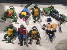 LOT FIGURINES TORTUES NINJA Années 80-90 Pour Piece 
