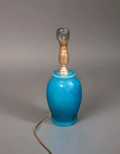 Lampe art nouveau signée - art,