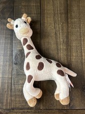 Sophie La Girafe Baby 10" SOFT RATTLE TOY Original Soft Plush, Pre-Owned