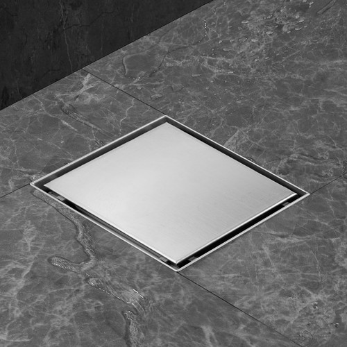Caniveau douche carré - caniveau,