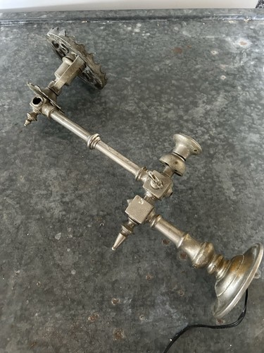 Ancienne lampe applique bec - , de