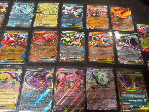 Lot cartes pokémon ex - de,