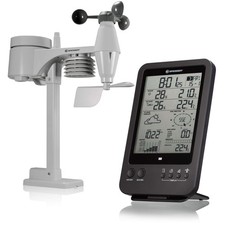 Station météo radio avec - station,