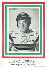 CYCLISME carte cycliste ELIA