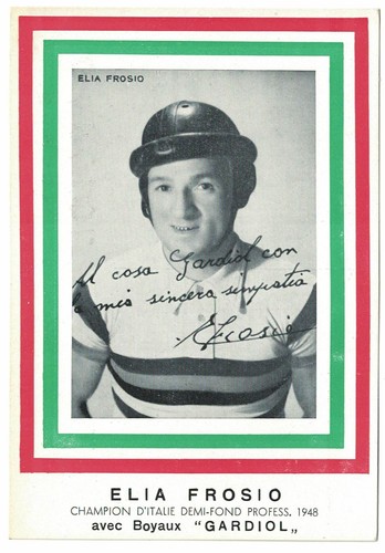 Cyclisme carte cycliste elia - cycliste,