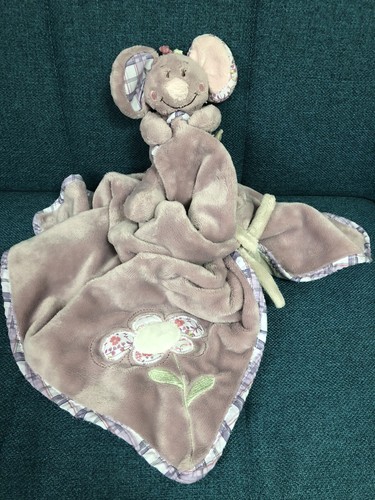 Doudou souris nina couverture - doudou,