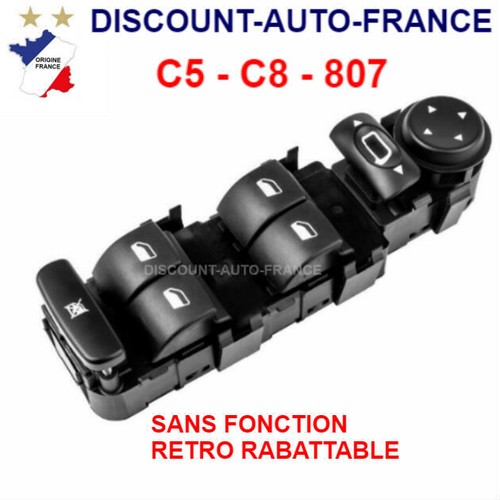 Bouton interrupteur leve vitre - bouton,