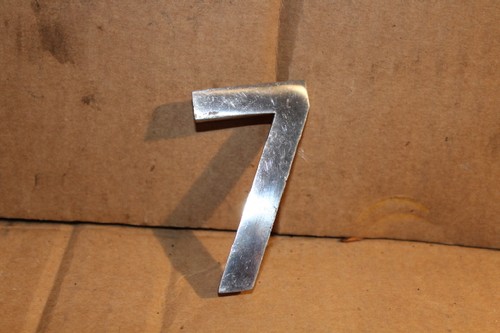Chiffre alu plaque - chiffre,