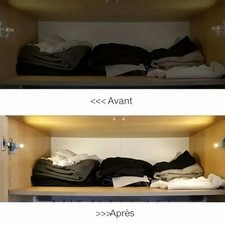 1 Lumières LED pour Armoires à Lumière Blanche, Conception pour Cuisine,...