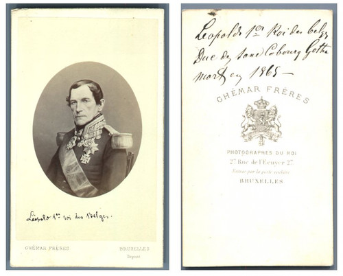 Léopold ier roi des belges - léopold,