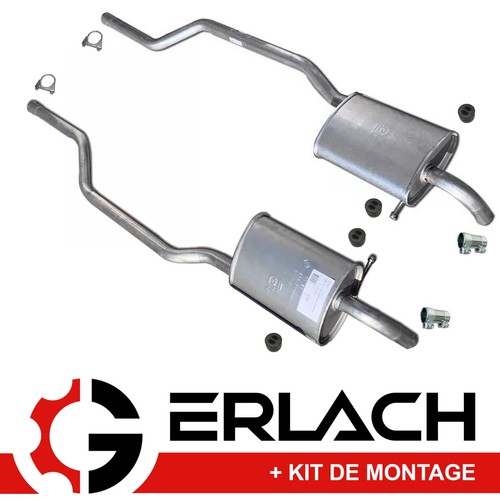 Echappement silencieux pour