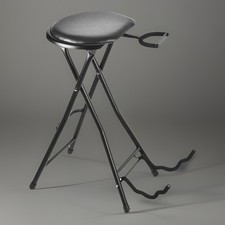 Moreyes Guitar Stool Seat, Foldable w/ Hanger