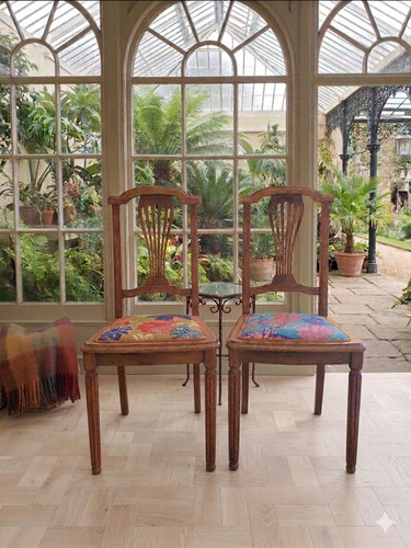 Paire chaise vintage - paire, de