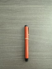 Parker Vintage Senior Duofold Pen Red Hard plastic  working--fine  point