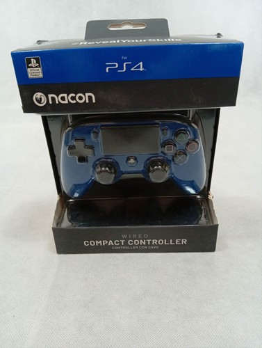 Manette filaire bleu nacon - 3m,