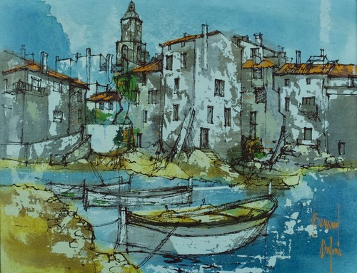 Tableau moderne marine - tableau,