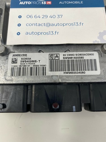 Ecu calculateur moteur - moteur, a