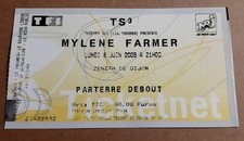 ticket billet stub used place