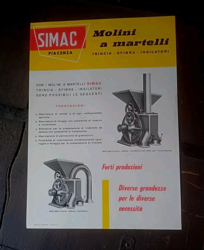 Brochure molini martello - molini, À