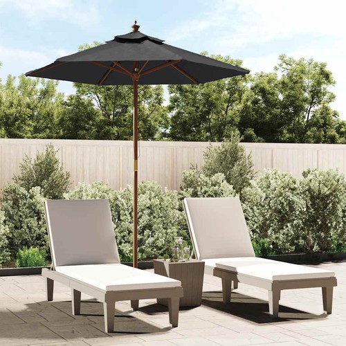 Parasol jardin avec mât - de,