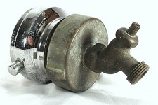 VINTAGE BRASS CHROME FIREMAN