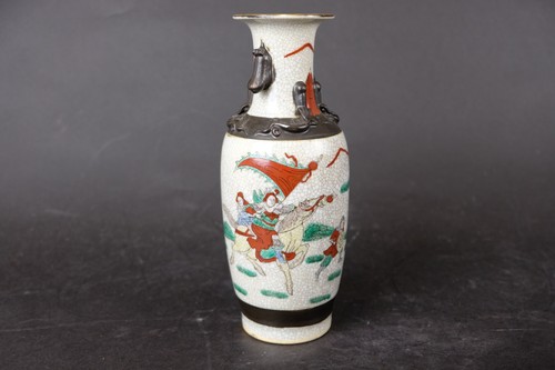 Vase guerrier chinois - , en