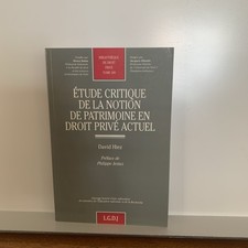 Livre De Droit Étude Critique
