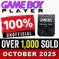 GameBoy Player GameCube Memory Card Bootable Disc Replacement