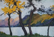 Robert Laloue (1884-1929) (444) - aquarelle - paysage