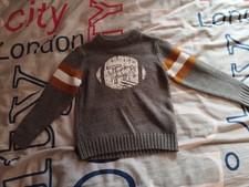 Pull gris 6 ans
