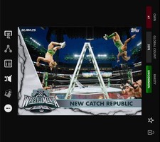 DIGITAL Topps WWE Slam 25 WRESTLEMANIA REWIND Gray - NEW CATCH REPUBLIC