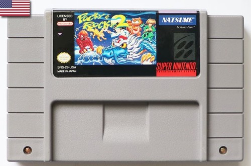 Pocky rocky snes - , rare