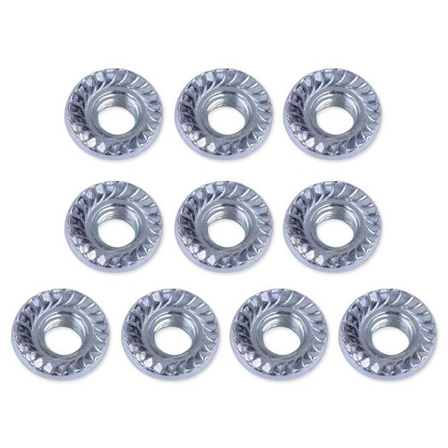10x metal bar nuts - metal, cover