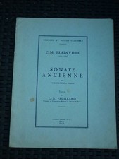 Blainville: Sonate ancienne pour violoncelle et piano transcrite par Feuillard