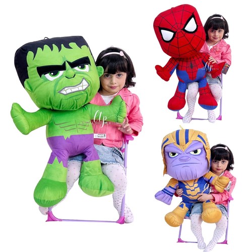 Peluche géant hulk spiderman - géant,