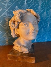 19th Century Terracotta Sculpture. Signed.