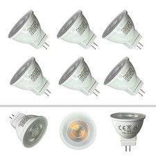 6X Paulmann GU4 LED Ampoule MR11 Réflecteur 3,3W 180Lm 12V AC DC Blanc Chaud 36